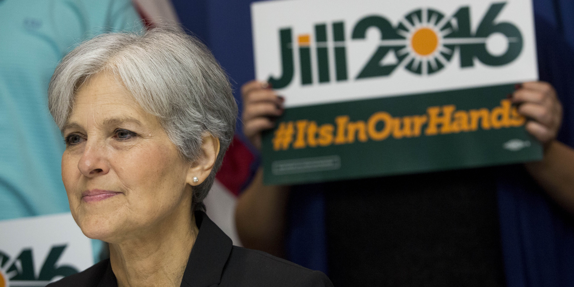 La candidata del Partido Verde de EEUU, Jill Stein