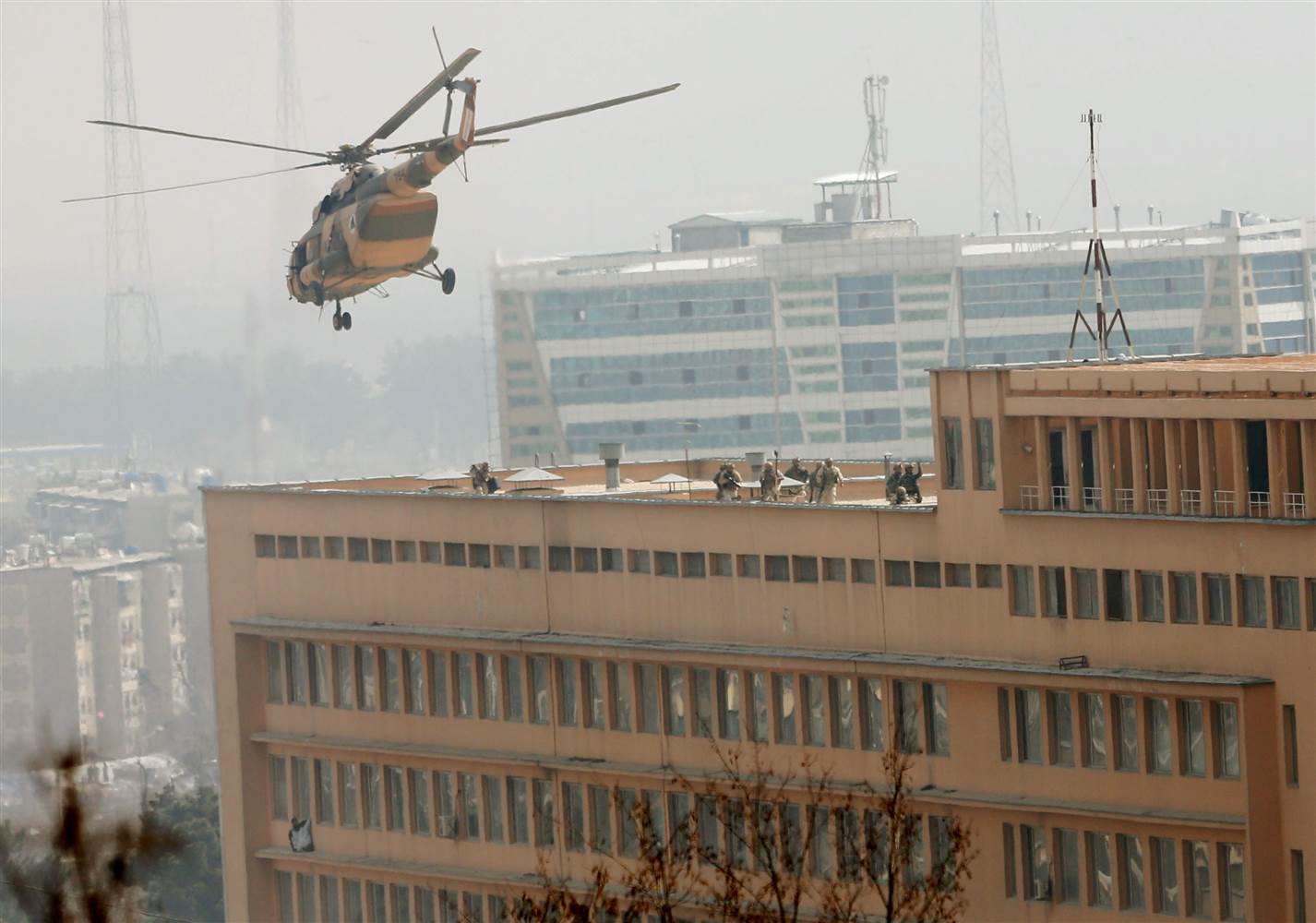 Hospital atacado en Kabul.