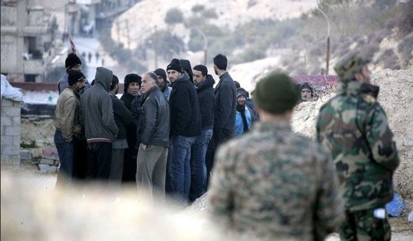 Militantes sirios rendidos al Ejército