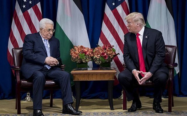 trump abbas