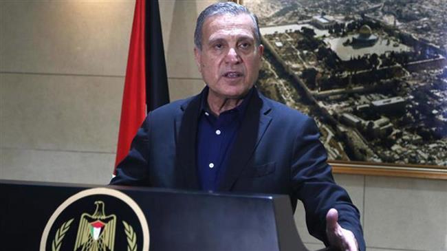 El portavoz de la Autoridad Palestina, Nabil Abu Rudeineh