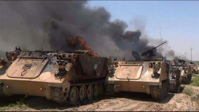 vehiculos-saudies-destruidos-yemen