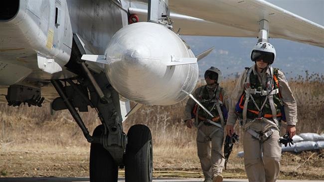 Pilotos rusos en Siria