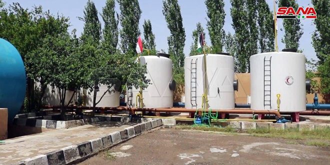 agua potable deir ezzor