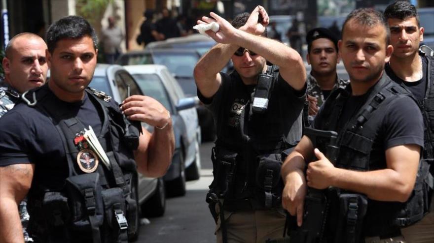 fuerzas de seguridad libano