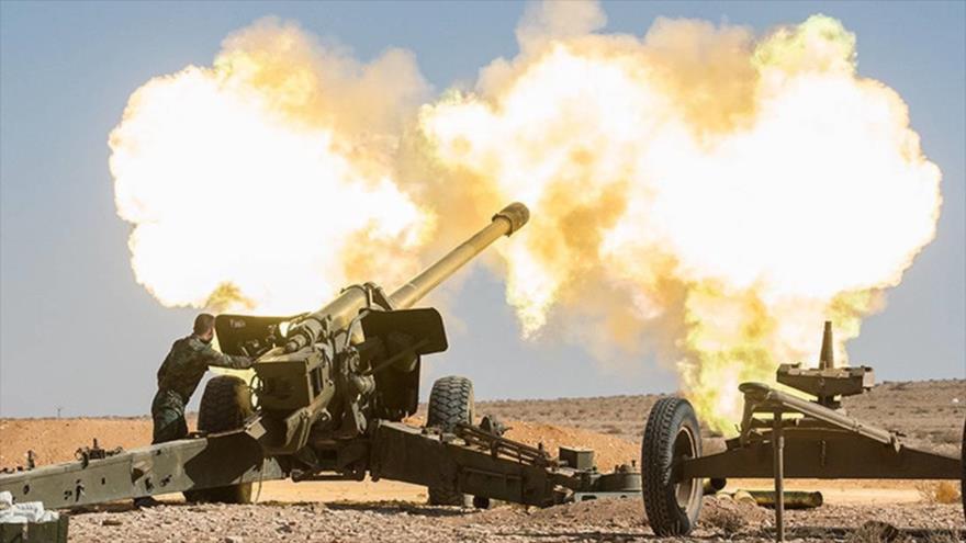artilleria siria