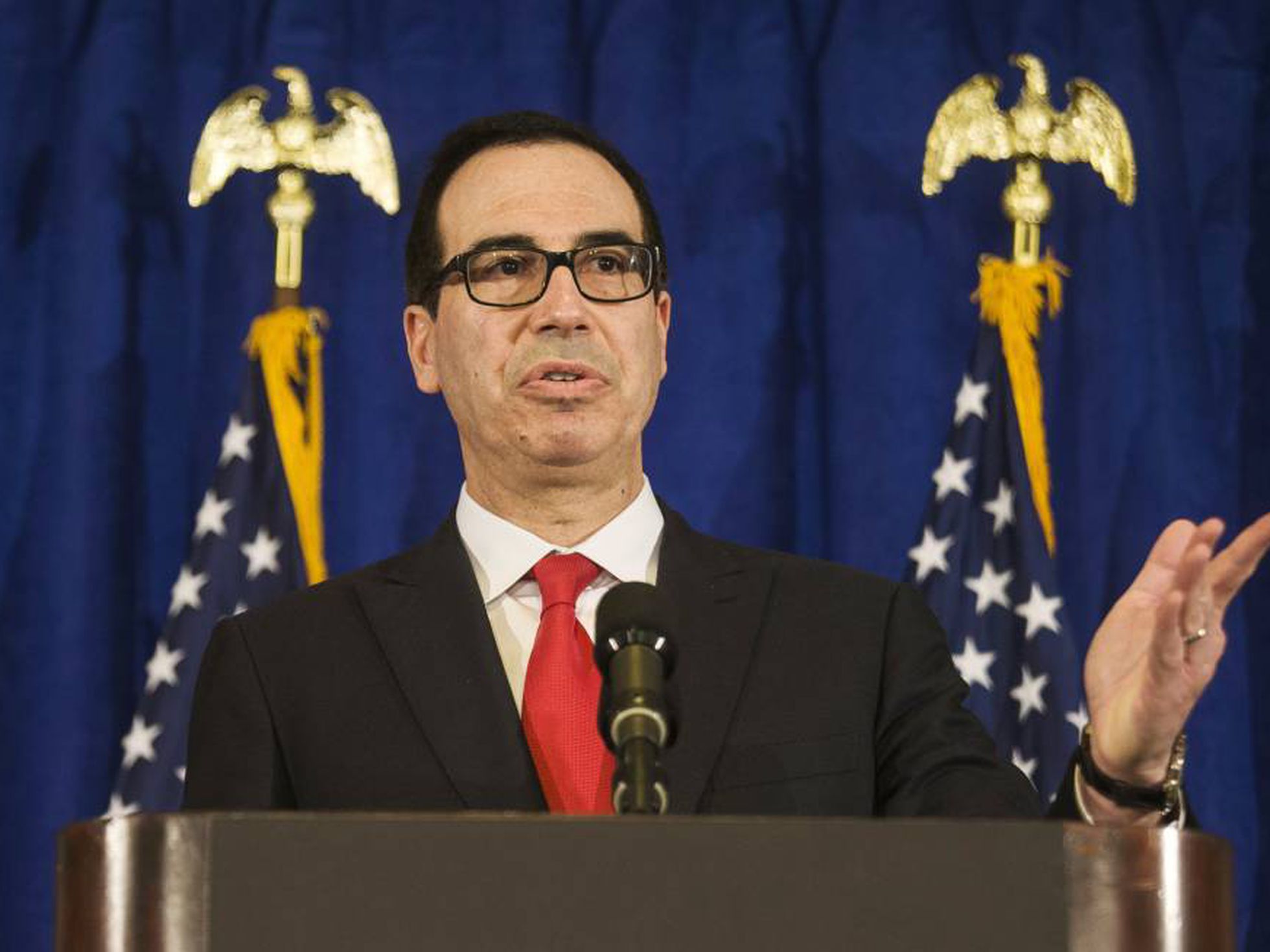 El ex secretario del Tesoro de EEUU, Steve Mnuchin