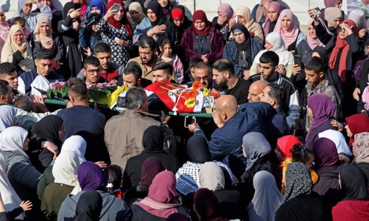 Entierro de Dia Rimawi