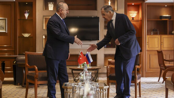 mevlut cavusoglu lavrov