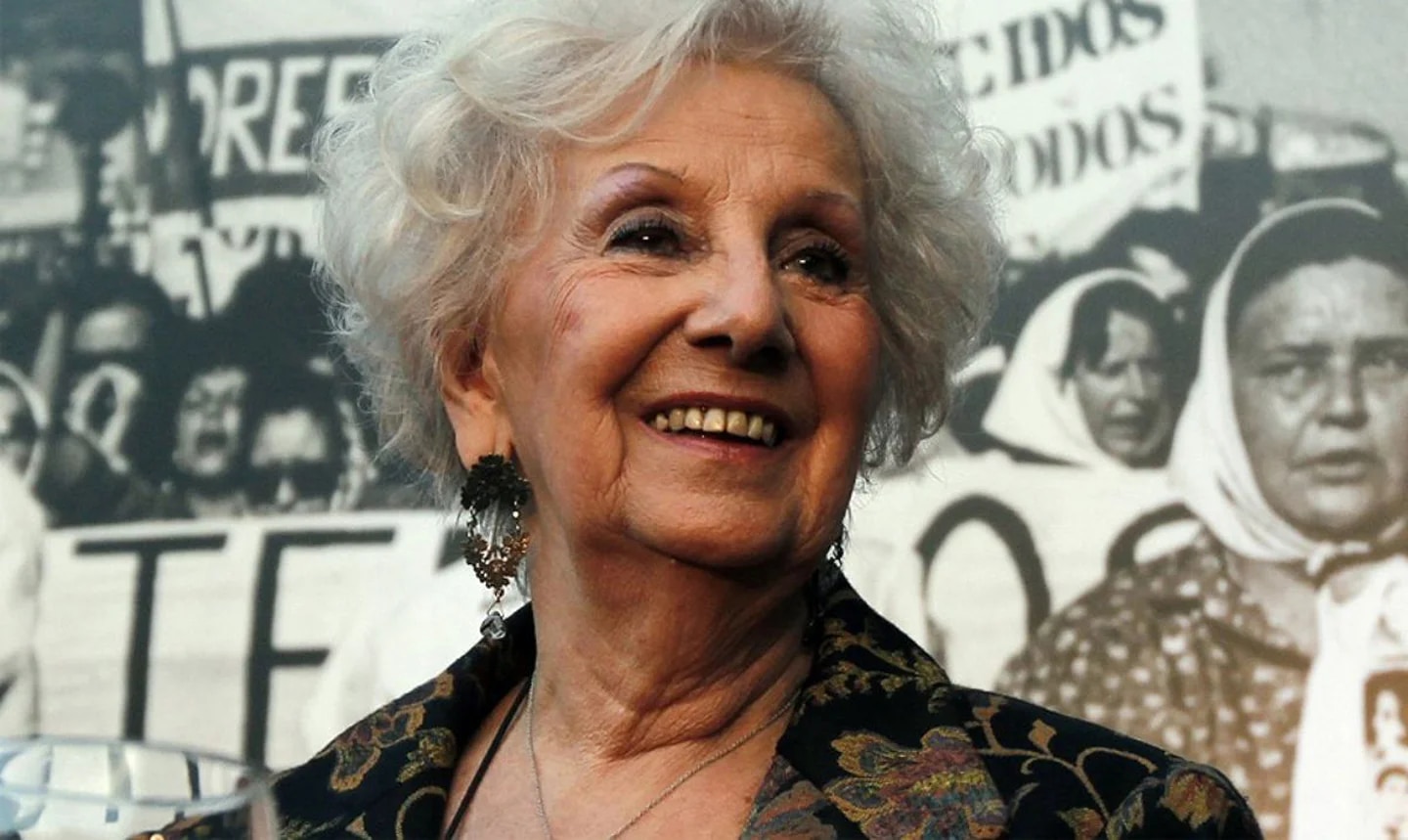 La presidenta de la asociación argentina Abuelas de Plaza de Mayo, Estela de Carlotto