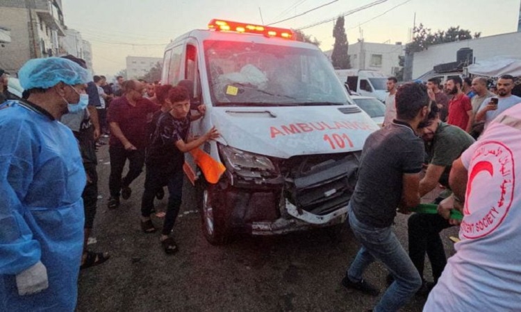 ambulancia-atacada-gaza