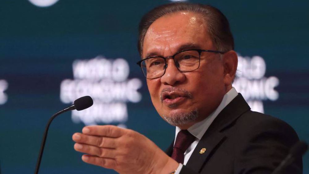 El primer ministro de Malasia, Anwar Ibrahim