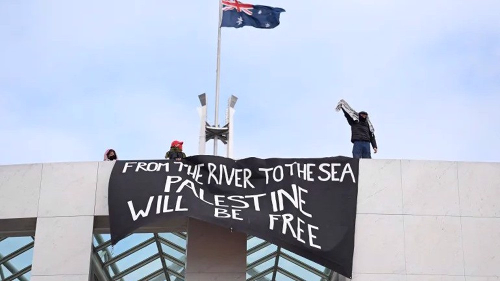 pancarta-propalestina-parlamento-australia