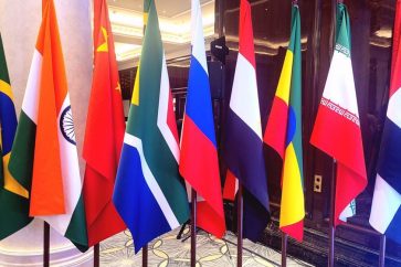 Banderas de los países del BRICS