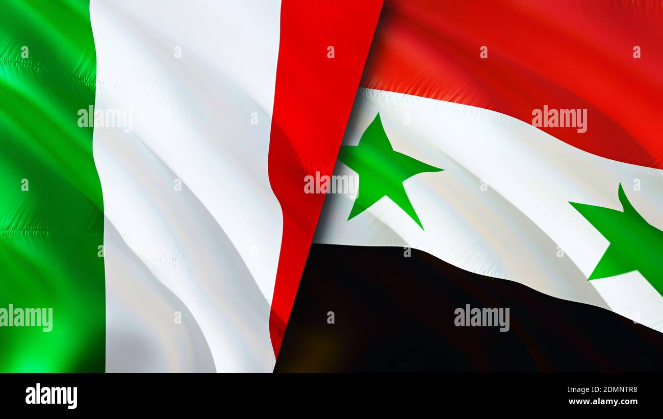 banderas-siria-italia