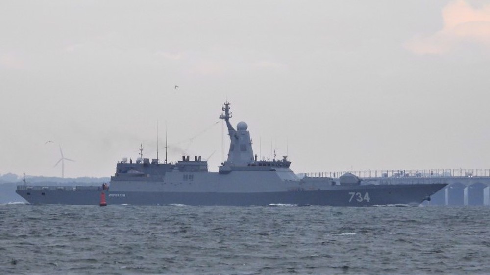 Corbeta Mercurio 734 de Rusia participará en ejercicios navales en Irán