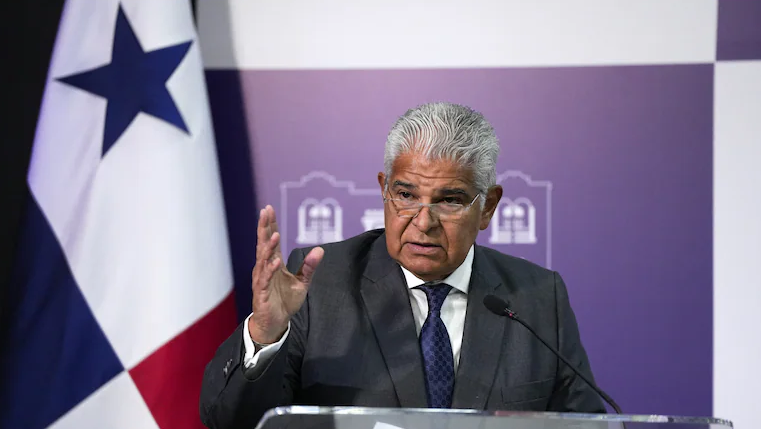 Presidente de Panamá José Raúl Mulino