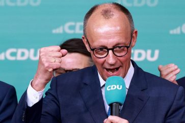 El ganador de las elecciones alemanas, Friedrich Merz