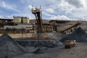 Mina de hierro brasileña