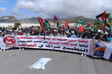 protesta-tanger-barco-armas-israel