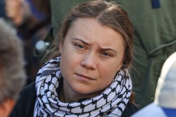 La activista ecologista sueca Greta Thunberg