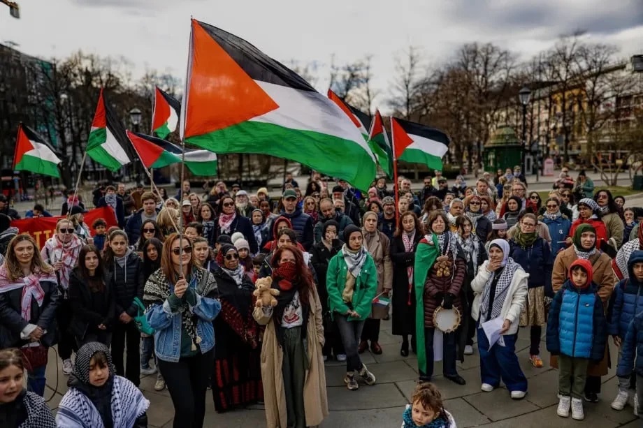 manifestacion-noruega-por-palestina-2