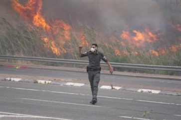 militar-israeli-incendios-al-quds