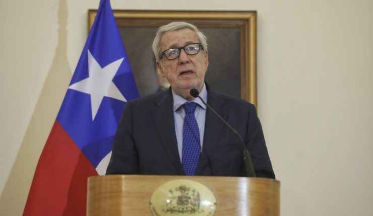 El ministro de Relaciones Exteriores de Chile