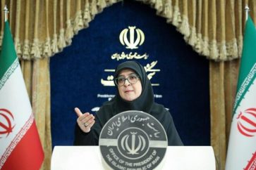 La portavoz del gobierno iraní, Fatimah Mohayerani