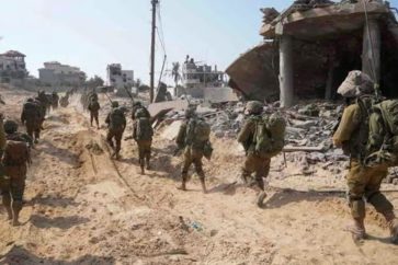 Fuerzas israelíes en Gaza