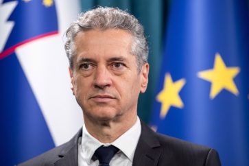 El primer ministro esloveno, Robert Golob