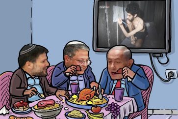 netanyahu-come-prisionero-hambriento