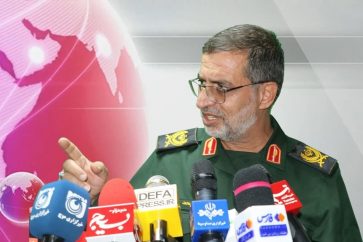 General de brigada, Ali Mohammad Naini, portavoz del CGRI