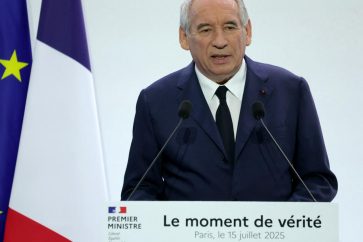 El primer ministro François Bayrou