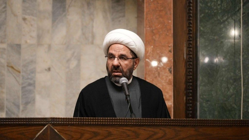 El jefe del Consejo Ejecutivo de Hezbolá, sheij Ali Daamush