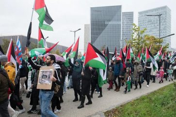 Manifestación por Palestina en Luxemburgo