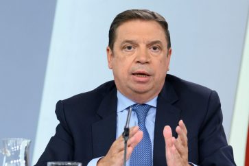 El ministro de Agricultura, Pesca y Alimentación, Luis Planas
