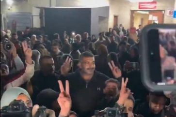 Celebraciones por el alto el fuego en Gaza