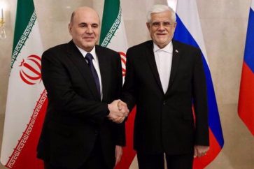 Mijail Mishushtin y Mohammad Reza Aref